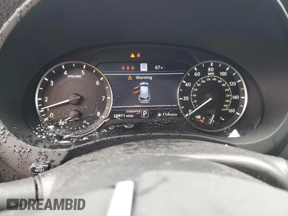 2024 Infiniti QX50 Sport with VIN 3PCAJ5FA0RF102170, listed as a Copart auction lot 58338065 with 10,871 mi miles and Salvage title. Bid and sale history available at DreamBid. Image 9.