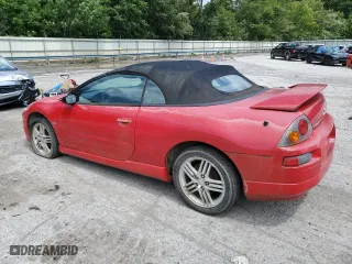 2003 Mitsubishi Eclipse GT with VIN 4A3AE55H63E116034, listed as a Copart auction lot 65481934 with 0 mi miles and Salvage Title. Bid and sale history available at carsss.com. Image 2.