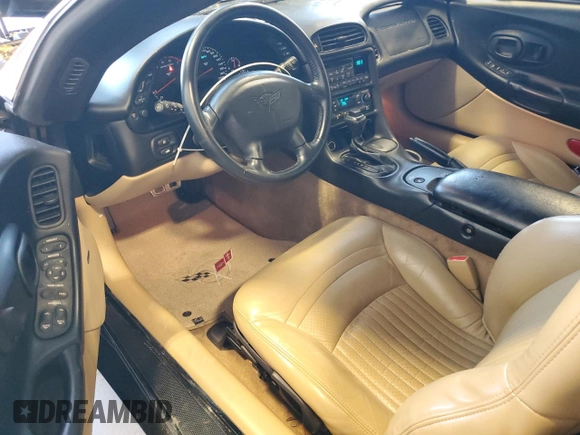 2004 Chevrolet Corvette with VIN 1G1YY32G745116207, listed as a Copart auction lot 75352224 with 67,184 mi miles and Salvage Title. Bid and sale history available at carsss.com. Image 8.