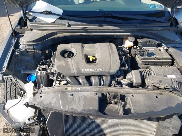 2018 Hyundai Elantra SE with VIN KMHD74LF2JU578773, listed as a IAAI auction lot 41991059 with 19,834 mi miles. Bid and sale history available at carsss.com. Image 10.