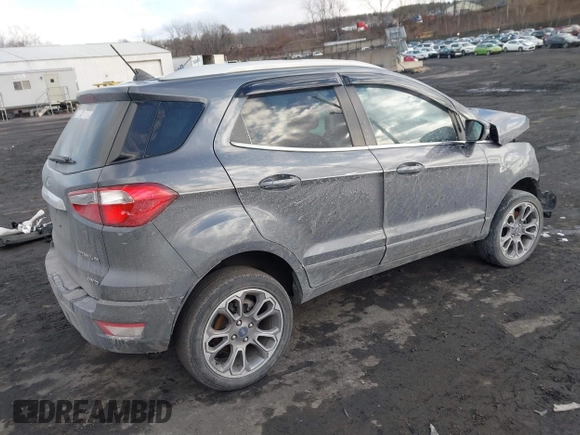 2019 Ford EcoSport Titanium with VIN MAJ6S3KL4KC283605, listed as a IAAI auction lot 41599984 with 36,844 mi miles and . Bid and sale history available at DreamBid. Image 4.
