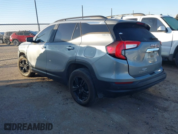 2023 GMC Terrain SLE with VIN 3GKALMEG7PL186419, listed as a IAAI auction lot 41243536 with 24,142 mi miles. Bid and sale history available at carsss.com. Image 3.