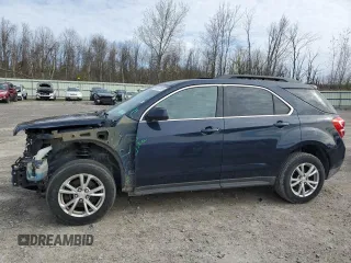 2016 Chevrolet Equinox LT z VIN 2GNFLFEKXG6360738, wystawiony jako Copart lot #54370195 z przebiegiem 84 316 mil mil oraz Szkoda całkowita • Salvage title. Historia ofert i sprzedaży dostępna na DreamBid. Obrazek 1.