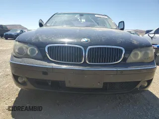 2008 BMW 7 Series 750i with VIN WBAHL835X8DT13297, listed as a Copart auction lot 61523864 with Not Provided miles and Salvage Title. Bid and sale history available at DreamBid. Image 5.