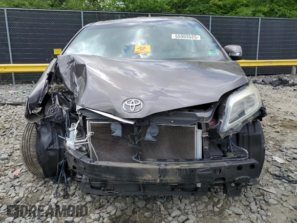 2016 Toyota Sienna Limited с VIN 5TDDK3DC5GS130154, выставлен на аукционе Copart как лот 55903525 с пробегом 71 124 миль миль и Списание • Salvage title. История ставок и продаж доступна на DreamBid. Изображение 5.