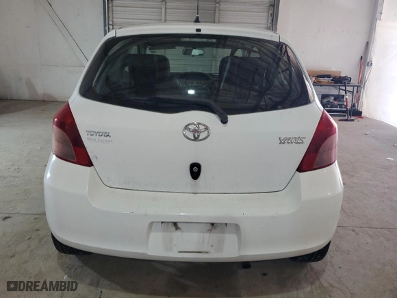2008 Toyota Yaris with VIN JTDJT923585181022, listed as a Copart auction lot 52428805 with 0 mi miles and Clean Title. Bid and sale history available at carsss.com. Image 6.