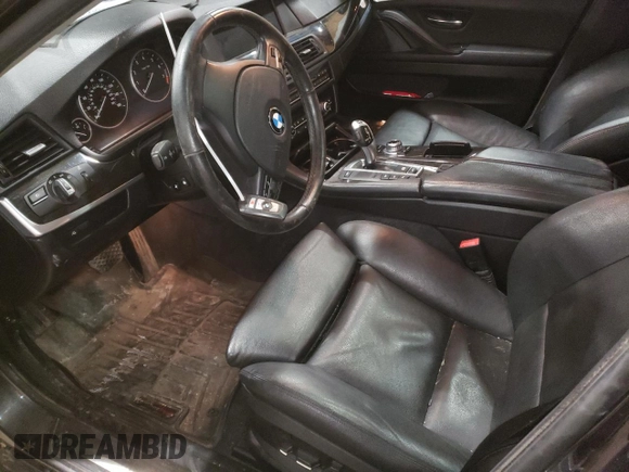 2013 BMW 5 Series 550i xDrive with VIN WBAFU9C56DDY72446, listed as a Copart auction lot 45516545 with 93,780 mi miles and Salvage Title. Bid and sale history available at carsss.com. Image 7.