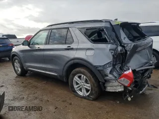 2022 Ford Explorer XLT with VIN 1FMSK8DH9NGA56904, listed as a Copart auction lot 47222185 with 64,161 mi miles and Salvage Title. Bid and sale history available at DreamBid. Image 2.
