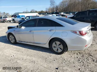 2013 Hyundai Sonata Hybrid with VIN KMHEC4A47DA071858, listed as a Copart auction lot 89343745 with 174,508 mi miles and Clean Title. Bid and sale history available at carsss.com. Image 2.