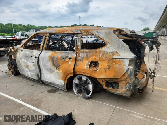 2023 Toyota Highlander L with VIN 5TDKDRAHXPS032449, listed as a Copart auction lot 57841505 with Not provided miles and Non repairable. Bid and sale history available at DreamBid. Image 2.
