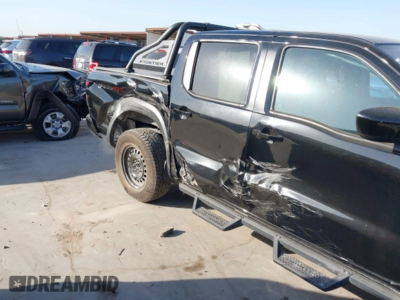 2022 Nissan Frontier S with VIN 1N6ED1EK2NN677116, listed as a IAAI auction lot 42017620 with 14,653 mi miles. Bid and sale history available at carsss.com. Image 6.