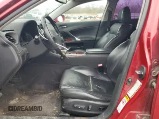 2006 Lexus IS 250 with VIN JTHCK262565000825, listed as a Copart auction lot 51835875 with 134,497 mi miles and Salvage Title. Bid and sale history available at DreamBid. Image 7.