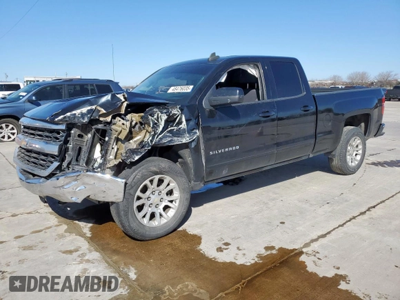 2019 Chevrolet Silverado 1500 LT with VIN 2GCRCPEC9K1158922, listed as a Copart auction lot 48476035 with 125,760 mi miles and Salvage Title. Bid and sale history available at DreamBid. Image 1.