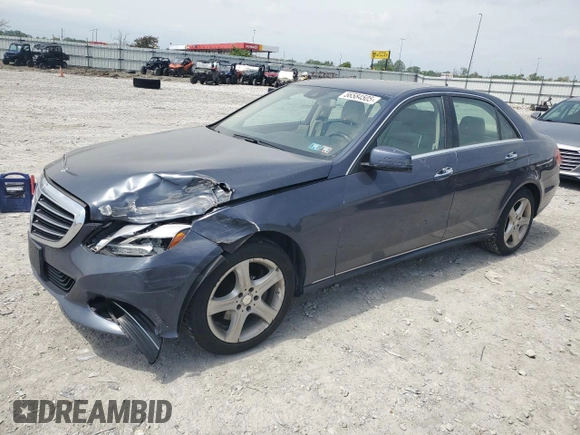 2015 Mercedes-Benz E 350 Luxury with VIN WDDHF8JB5FB165755, listed as a Copart auction lot 56584505 with 102,701 mi miles and Salvage title. Bid and sale history available at DreamBid. Image 1.