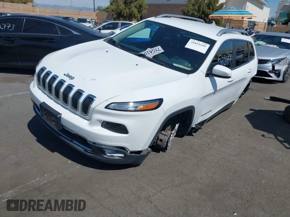 2016 Jeep Cherokee High Altitude with VIN 1C4PJLDB0GW249558, listed as a IAAI auction lot 41851549 with 128,638 mi miles. Bid and sale history available at carsss.com. Image 19.