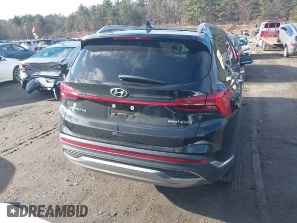 2023 Hyundai Santa Fe Hybrid Limited with VIN 5NMS5DA11PH023273, listed as a IAAI auction lot 41146668 with 19,283 mi miles. Bid and sale history available at carsss.com. Image 16.