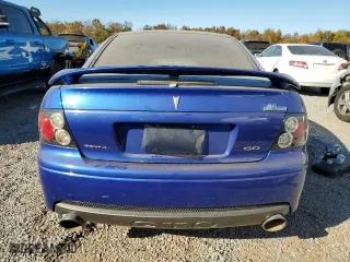 2006 Pontiac GTO with VIN 6G2VX12U06L558808, listed as a Copart auction lot 75665584 with 140,749 mi miles and Salvage Title. Bid and sale history available at carsss.com. Image 6.