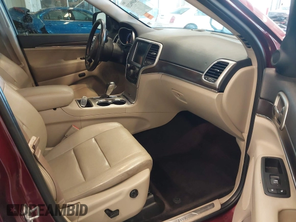 2017 Jeep Grand Cherokee Limited z VIN 1C4RJEBG5HC795116, wystawiony jako IAAI lot #41096233 z przebiegiem 162 829 mil mil oraz . Historia ofert i sprzedaży dostępna na DreamBid. Obrazek 5.