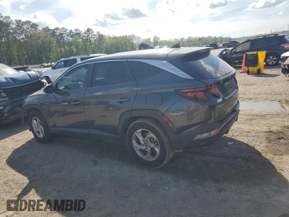 2022 Hyundai Tucson SE with VIN 5NMJA3AE8NH007203, listed as a Copart auction lot 49387615 with 43,836 mi miles and Salvage Title. Bid and sale history available at carsss.com. Image 2.