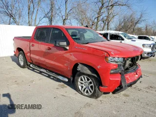 2020 Chevrolet Silverado 1500 RST with VIN 3GCPWDED3LG107835, listed as a Copart auction lot 48544515 with 78,765 mi miles and Salvage Title. Bid and sale history available at DreamBid. Image 4.