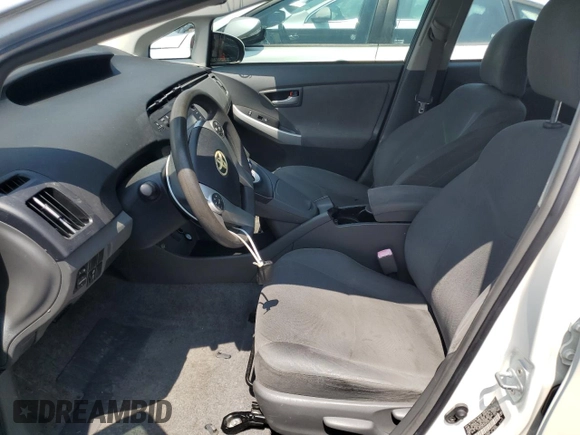 2010 Toyota Prius II z VIN JTDKN3DU6A0026709, wystawiony jako Copart lot #57300385 z przebiegiem Nie podano mil oraz Szkoda całkowita • Salvage title. Historia ofert i sprzedaży dostępna na DreamBid. Obrazek 7.