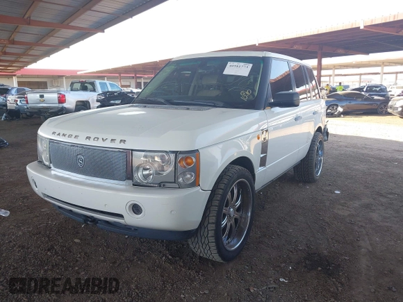 2005 Land Rover Range Rover with VIN SALMF11475A194253, listed as a IAAI auction lot 40581773 with 191,998 mi miles and . Bid and sale history available at DreamBid. Image 17.