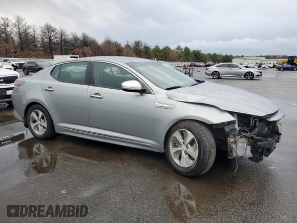2015 Kia Optima with VIN KNAGM4AD7F5083141, listed as a Copart auction lot 83561634 with 141,097 mi miles and Salvage title. Bid and sale history available at DreamBid. Image 4.