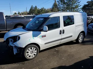 2017 Ram ProMaster City Cargo Van Tradesman SLT with VIN ZFBERFBB5H6E54787, listed as a Copart auction lot 86923524 with 67,074 mi miles and Salvage Title. Bid and sale history available at carsss.com. Image 1.