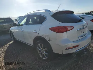 2017 Infiniti QX50 with VIN JN1BJ0RR5HM402997, listed as a Copart auction lot 72995384 with 115,626 mi miles and Salvage Title. Bid and sale history available at carsss.com. Image 2.
