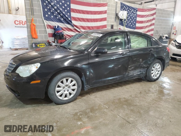 2010 Chrysler Sebring Touring with VIN 1C3CC4FBXAN112107, listed as a Copart auction lot 53942745 with 134,629 mi miles and Salvage Title. Bid and sale history available at carsss.com. Image 1.