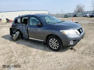 2014 Nissan Pathfinder S with VIN 5N1AR2MM6EC660631, listed as a Copart auction lot 51169385 with 194,507 mi miles and Non Repairable. Bid and sale history available at carsss.com. Image 12.