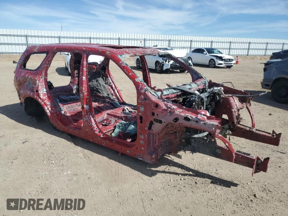 2016 Dodge Durango R/T with VIN 1C4SDHCT4GC322523, listed as a Copart auction lot 50614225 with Not provided miles and Salvage title. Bid and sale history available at DreamBid. Image 4.