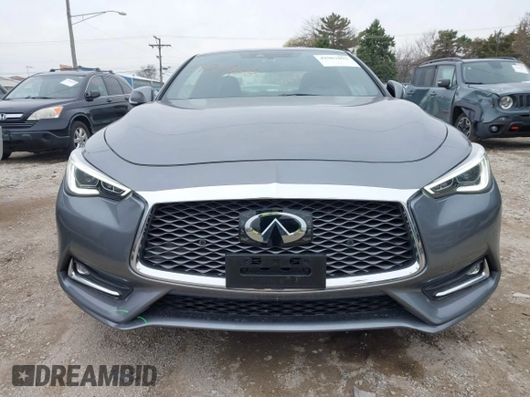 2017 Infiniti Q60 2.0t with VIN JN1CV7EL1HM321126, listed as a IAAI auction lot 41967092 with 72,158 mi miles and . Bid and sale history available at DreamBid. Image 12.