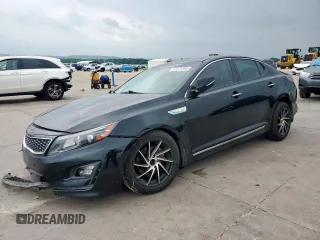 2015 Kia Optima EX z VIN KNAGN4AD0F5090350, wystawiony jako Copart lot #57577595 z przebiegiem 109 345 mil mil oraz Szkoda całkowita • Salvage title. Historia ofert i sprzedaży dostępna na DreamBid. Obrazek 1.