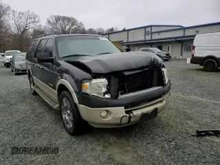 2007 Ford Expedition Max Eddie Bauer z VIN 1FMFK17537LA64565, wystawiony jako Copart lot #42621655 z przebiegiem 280 566 mil mil oraz Szkoda całkowita • Salvage title. Historia ofert i sprzedaży dostępna na DreamBid. Obrazek 12.