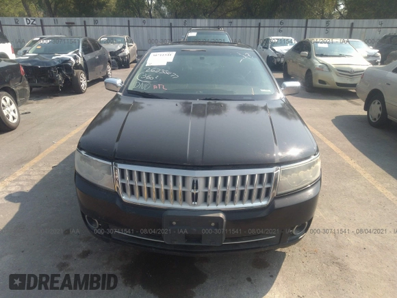 2008 Lincoln MKZ with VIN 3LNHM28T38R645010, listed as a IAAI auction lot 30711541 with 183,661 mi miles and . Bid and sale history available at carsss.com. Image 6.