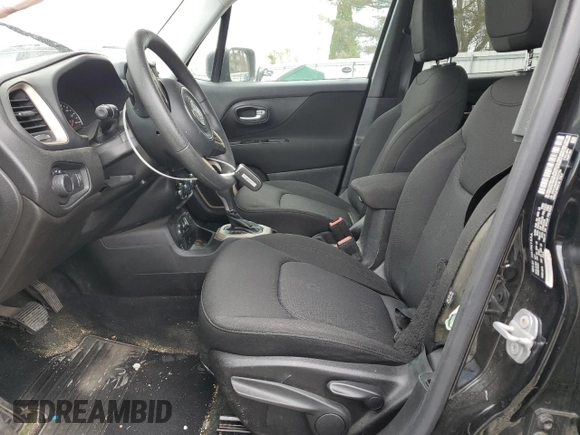 2017 Jeep Renegade Sport with VIN ZACCJBAB6HPF27164, listed as a Copart auction lot 53180005 with 70,086 mi miles and Salvage Title. Bid and sale history available at carsss.com. Image 7.