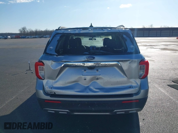 2022 Ford Explorer XLT with VIN 1FMSK8DH2NGA63497, listed as a IAAI auction lot 41866580 with 54,616 mi miles. Bid and sale history available at carsss.com. Image 17.