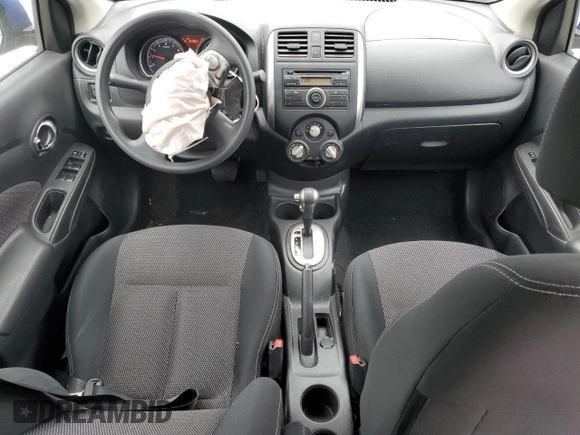 2014 Nissan Versa SV with VIN 3N1CN7AP9EL827396, listed as a Copart auction lot 44083975 with 64,967 mi miles and Salvage Title. Bid and sale history available at DreamBid. Image 8.