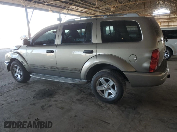 2005 Dodge Durango SLT with VIN 1D4HB48N35F577133, listed as a Copart auction lot 44531835 with 133,967 mi miles and Salvage title. Bid and sale history available at DreamBid. Image 2.
