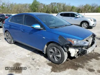 2017 Hyundai Ioniq SEL with VIN KMHC75LC8HU025126, listed as a Copart auction lot 52503575 with 290,114 mi miles and Salvage title. Bid and sale history available at DreamBid. Image 4.