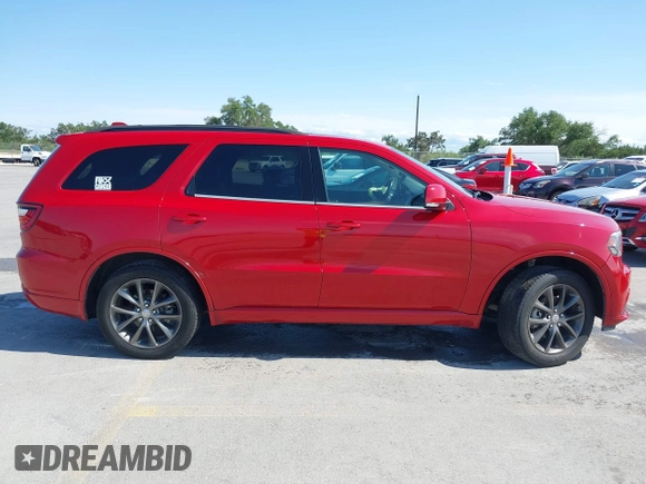 2018 Dodge Durango GT with VIN 1C4RDHDG3JC132980, listed as a IAAI auction lot 42219087 with 97,494 mi miles and . Bid and sale history available at DreamBid. Image 14.