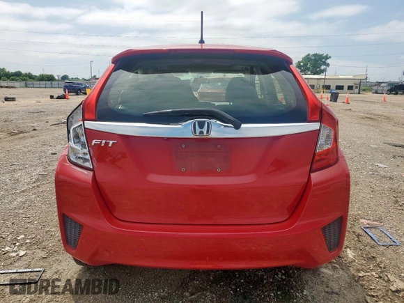 2017 Honda Fit EX with VIN JHMGK5H70HS021968, listed as a Copart auction lot 59503585 with 151,365 mi miles and Salvage title. Bid and sale history available at DreamBid. Image 6.