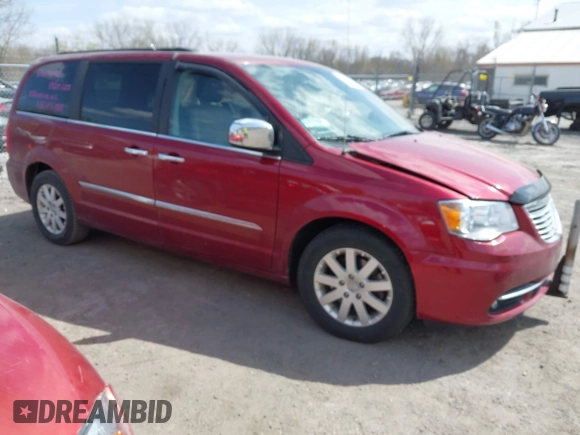 2012 Chrysler Town & Country Touring-L with VIN 2C4RC1CG2CR118526, listed as a IAAI auction lot 42034318 with 337,747 mi miles. Bid and sale history available at carsss.com. Image 1.