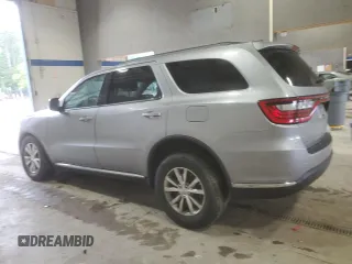 2015 Dodge Durango Limited with VIN 1C4RDJDG0FC826833, listed as a Copart auction lot 61361515 with 141,328 mi miles and Salvage title. Bid and sale history available at DreamBid. Image 2.