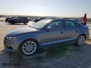 2015 Audi A3 2.0T Premium with VIN WAUBFGFF1F1076631, listed as a Copart auction lot 51924635 with 48,339 mi miles and Salvage Title. Bid and sale history available at carsss.com. Image 1.