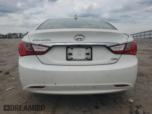 2011 Hyundai Sonata Limited with VIN 5NPEC4AC4BH039662, listed as a Copart auction lot 54374195 with 168,720 mi miles and Clean Title. Bid and sale history available at DreamBid. Image 6.