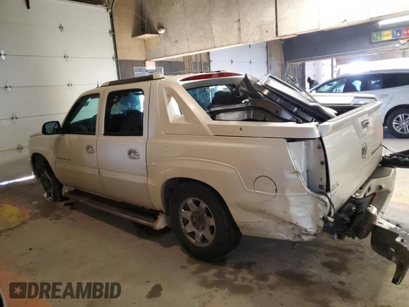 2004 Cadillac Escalade EXT z VIN 3GYEK62N04G145188, wystawiony jako Copart lot #88685905 z przebiegiem Nie podano mil oraz Szkody całkowita. Historia ofert i sprzedaży dostępna na DreamBid. Obrazek 2.