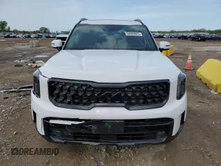2025 Kia Telluride SX X-Line с VIN 5XYP5DGC0SG615829, выставлен на аукционе Copart как лот 54059675 с пробегом 5 337 миль миль и Списание • Salvage title. История ставок и продаж доступна на DreamBid. Изображение 5.