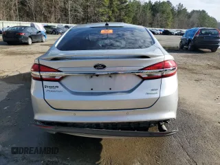 2018 Ford Fusion SE with VIN 3FA6P0HD3JR200732, listed as a Copart auction lot 42681105 with 162,701 mi miles and Salvage Title. Bid and sale history available at DreamBid. Image 6.